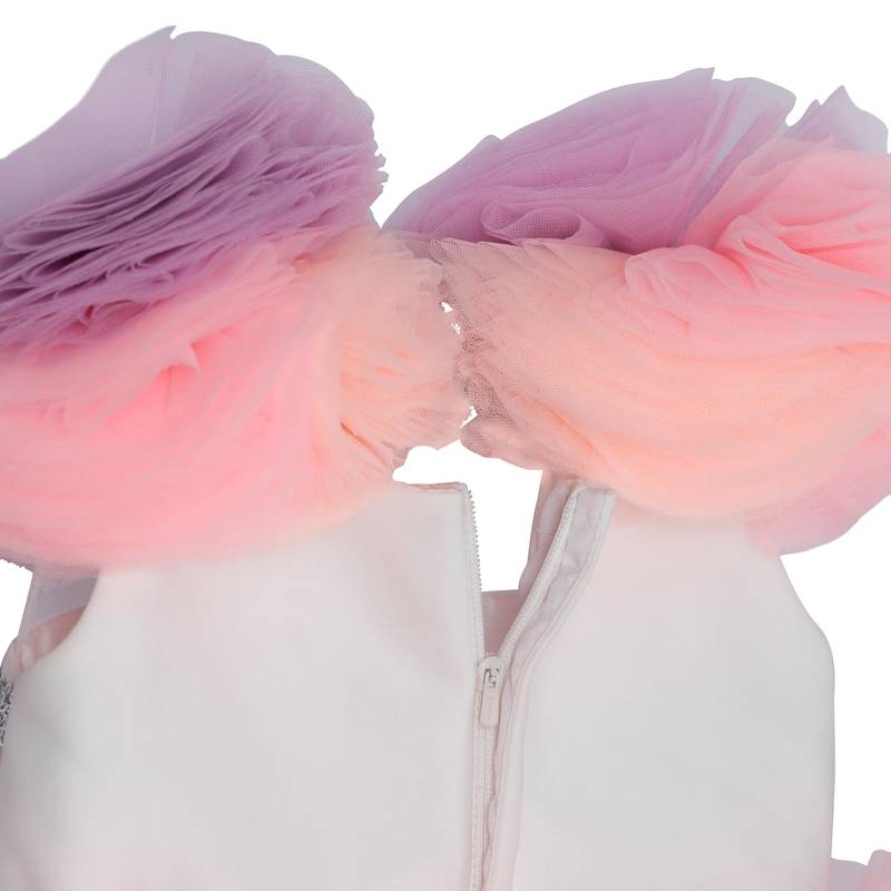 Unicorn frilly multicolour dress