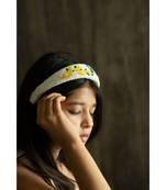 Sun in Snow Beaded Headband