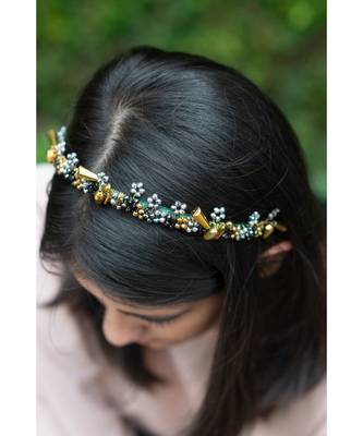 Aureate Ocean Crystals Headband 1