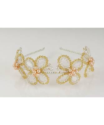 Lucid Butterfly Pearls Headband 2