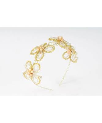 Lucid Butterfly Pearls Headband 3