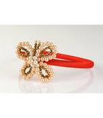 Auric Pearl Butterfly Hairband