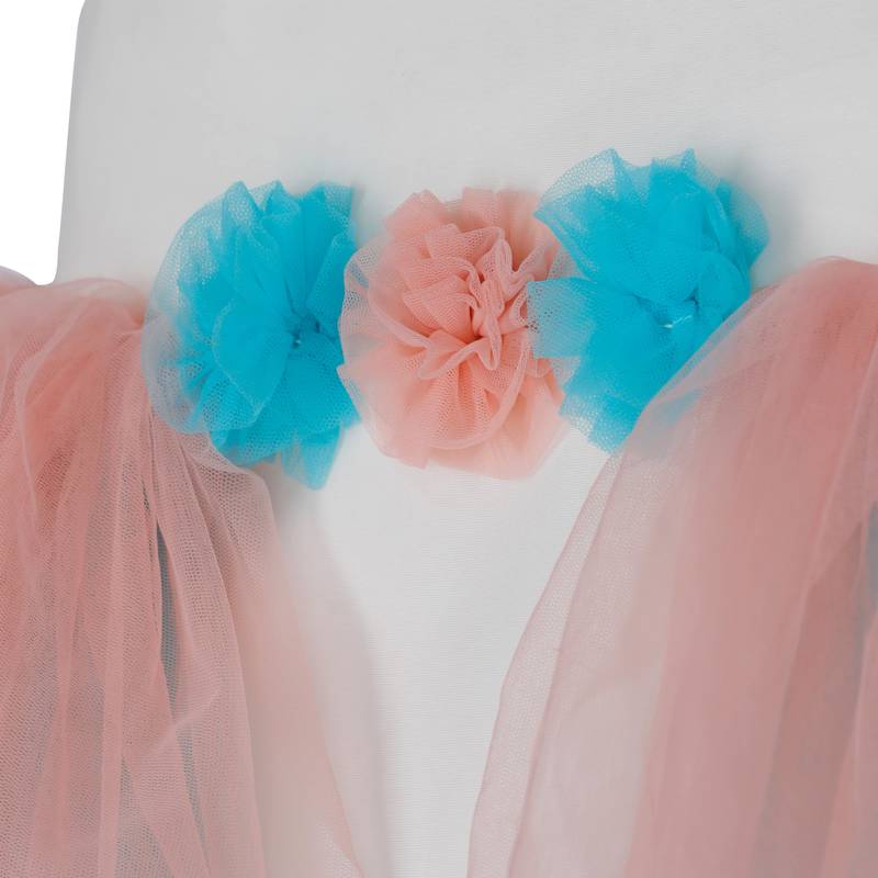 Sleeveless Unicorn gown in Multi Color