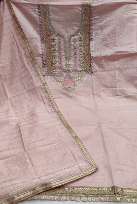 Pink mirror chanderi salwar 2