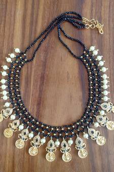 Black agate necklaces
