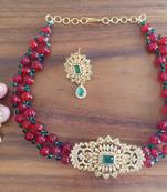 Multicolor agate necklaces