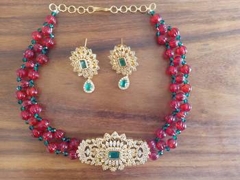 Multicolor agate necklaces 2