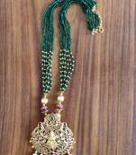 Green agate necklaces