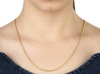 Gold Plated Brass Chain 1