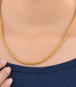 Gold Plated Brass Chain