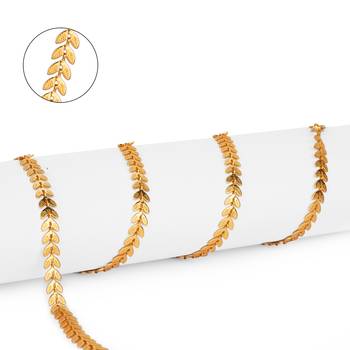 Gold Plated Brass Chain 2