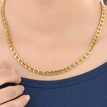 Gold Plated Brass Chain 1