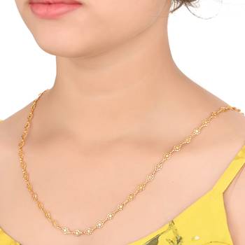 Gold Plated Brass Chain 1