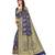Royal Blue silk blend Party & Festive Wear Saree