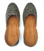 Purely Lush Black banarasi Jutti Mojari for women Punjabi Jutti Khussa Ladies Footwear