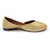 Purely Lush Plain Golden Handcrafted Punjabi Jutti for Women Mojari Khussa