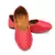 Purely Lush Ethnic Red Jaipuri Jutti for women Mojari Khussa Bellies
