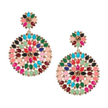 Multicolor maang-tikka 2