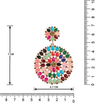 Multicolor maang-tikka 3