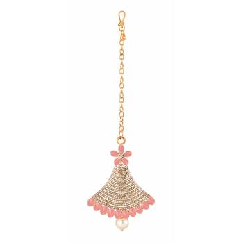 Pink maang-tikka 3