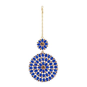 Blue maang-tikka 3
