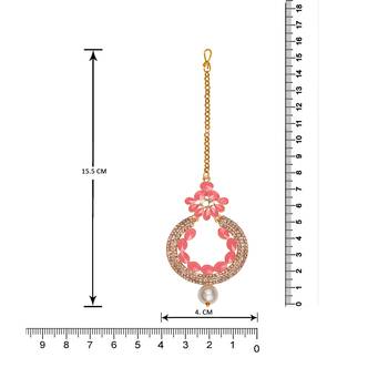 Pink maang-tikka 4