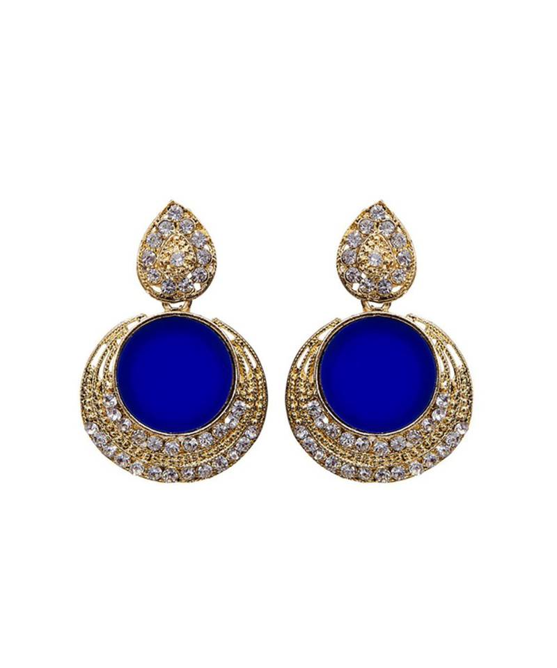 Gold Plated Meenakari Designed Jhumka Earring For Women   Combo of 2 Pearl Alloy Jhumki Earring