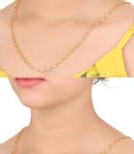 Combo of 2nos 22inches Long Gold Plated Brass Chains