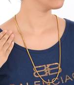 28inches Long Gold Plated Brass Chain