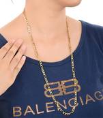 28inches Long Gold Plated Brass Chain