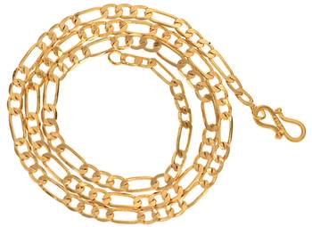 28inches Long Gold Plated Brass Chain 2