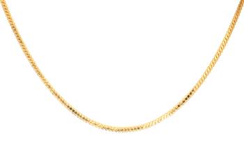 28inches Long Gold Plated Brass Chain 3