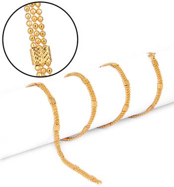 28inches Long Gold Plated Brass Chain 2