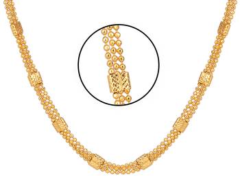 28inches Long Gold Plated Brass Chain 4