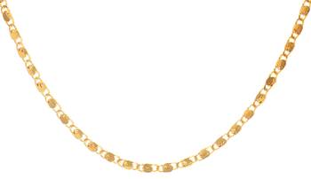 Combo of 2nos 28inches Long Gold Plated Brass Chains 4