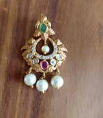 Multicolor agate pendants