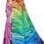 Multicolor printed georgette saree with blouse