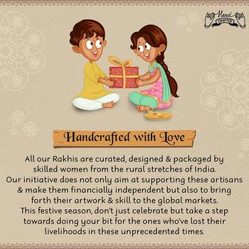 Gold Plated Ethnic Designer Pearl Kundan Rakhi Bracelet (Pack of 2) 4