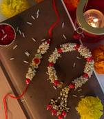 Designer Bhaiya Bhabhi Hanging Lumba Rakhi Combo Set for Rakshabhandan Special