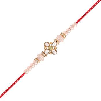 Designer Bhaiya Bhabhi Hanging Lumba Rakhi Combo Set for Rakshabhandan Special 5