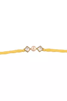 Designer Bhaiya Bhabhi Hanging Lumba Rakhi Combo Set for Rakshabhandan Special