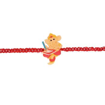 Fancy Cartoon Character Bal Ganesha Kid's Rakhi  4