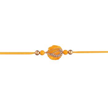 Designer Bhaiya Bhabhi Hanging Lumba Rakhi Combo Set for Rakshabhandan Special 5