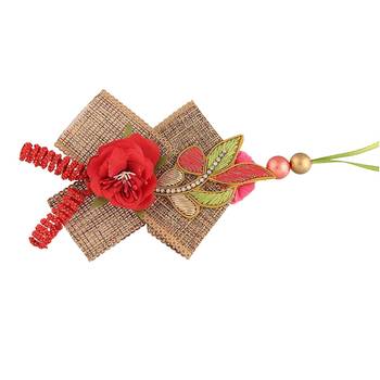 Designer Bhaiya Bhabhi Hanging Lumba Rakhi Combo Set for Rakshabhandan Special 4