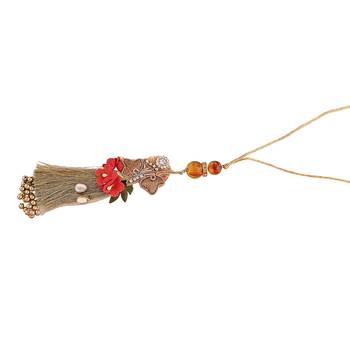 Designer Bhaiya Bhabhi Hanging Lumba Rakhi Combo Set for Rakshabhandan Special 3
