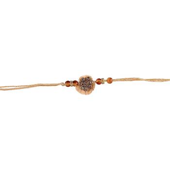 Designer Bhaiya Bhabhi Hanging Lumba Rakhi Combo Set for Rakshabhandan Special 4