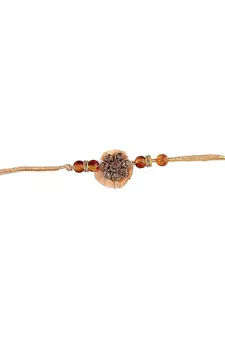 Designer Bhaiya Bhabhi Hanging Lumba Rakhi Combo Set for Rakshabhandan Special