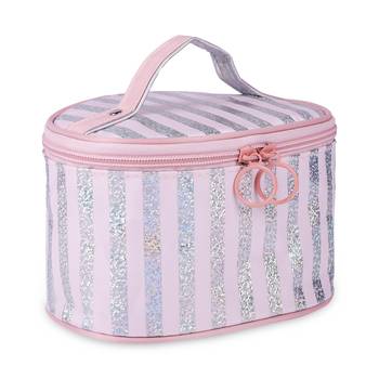 NFI essentials Women's and Girl's Flashy Stylish Pouches for Makeup accessories; Cosmetic; Toiletry Bag;  (Pack of 2) 2