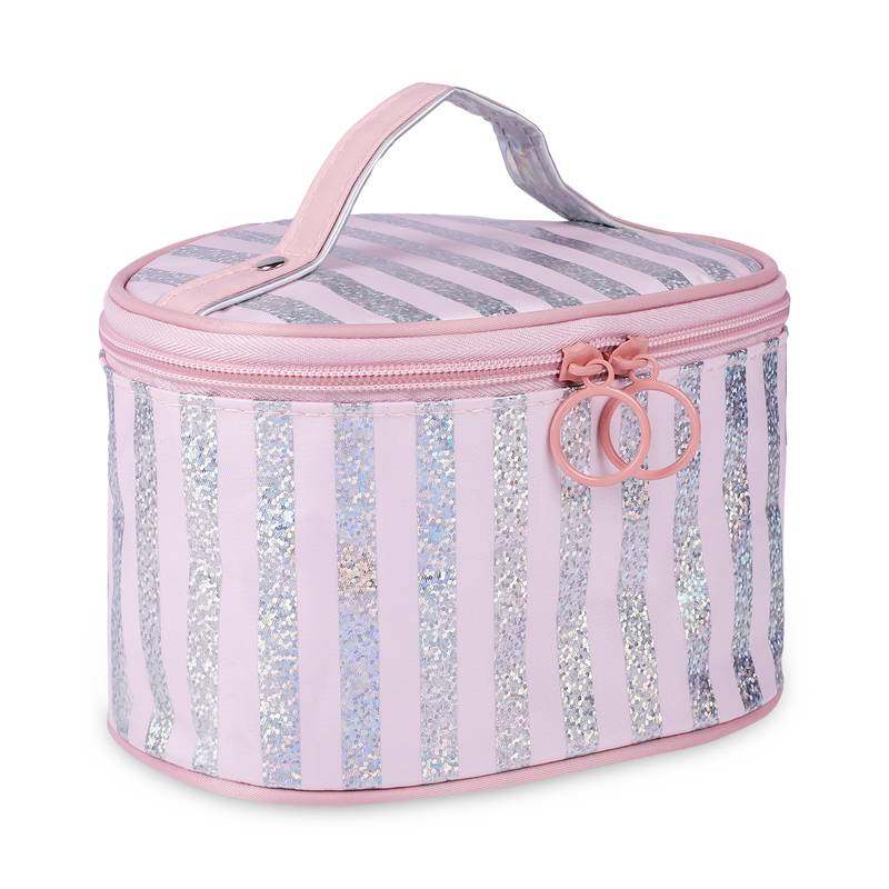 NFI essentials Women's and Girl's Flashy Stylish Pouches for Makeup accessories; Cosmetic; Toiletry Bag;  (Pack of 2)