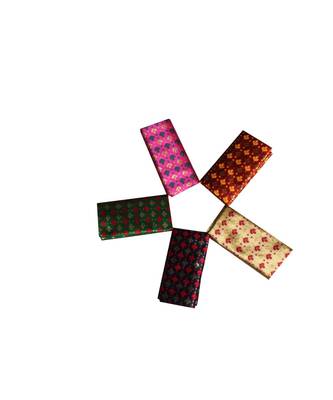 jacquard  Multicolor unstitched jacquard 5 Blouse PIECES 1